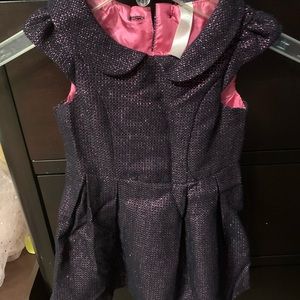 Cat and Jack toddler girls glitter holiday dress